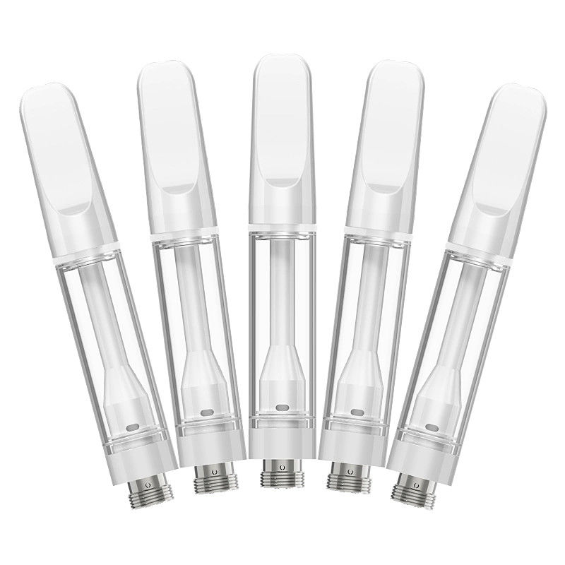 Groothandel 0.5 ml 1 ml lege volle keramische patronen voor dikke olie in bulk