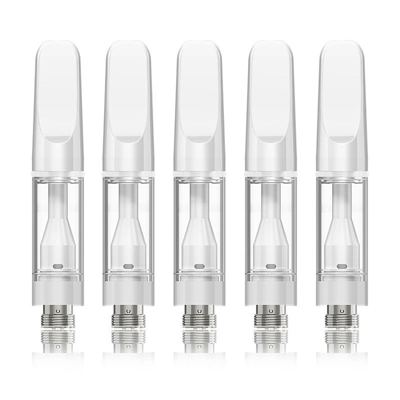 Groothandel 0.5 ml 1 ml lege volle keramische patronen voor dikke olie in bulk