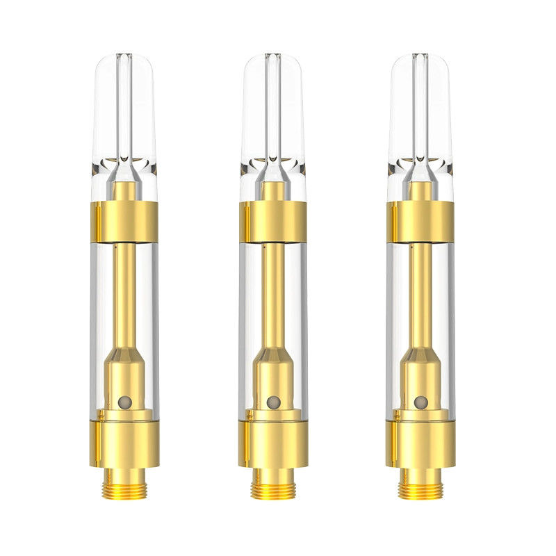 Groothandel 0.5mL 0.8mL 1.0mL 510 hervulbaar Destillaat Delta 8 9 THC Cartridge Factory Direct met LOGO