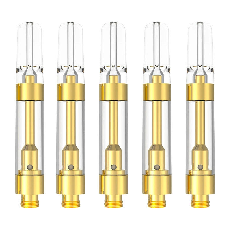 Groothandel 0.5mL 0.8mL 1.0mL 510 hervulbaar Destillaat Delta 8 9 THC Cartridge Factory Direct met LOGO