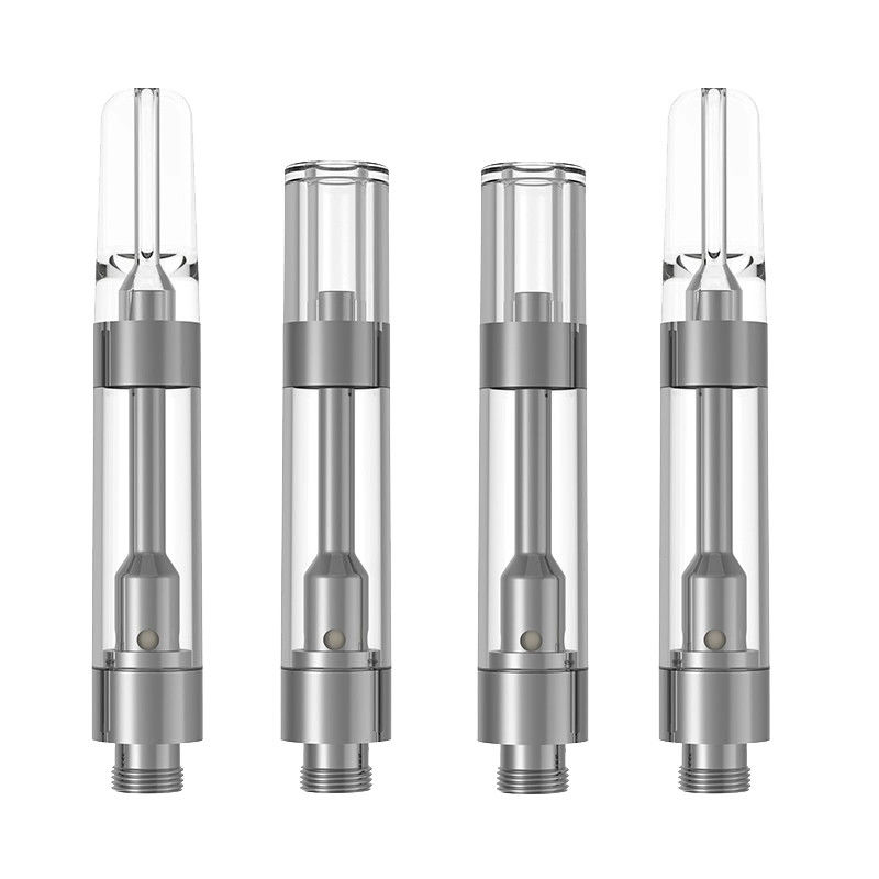 Groothandel Wegwerp lege 510-draad THCP Vape Cartridge Met 0,5 0,8 1,0 ml Capaciteit