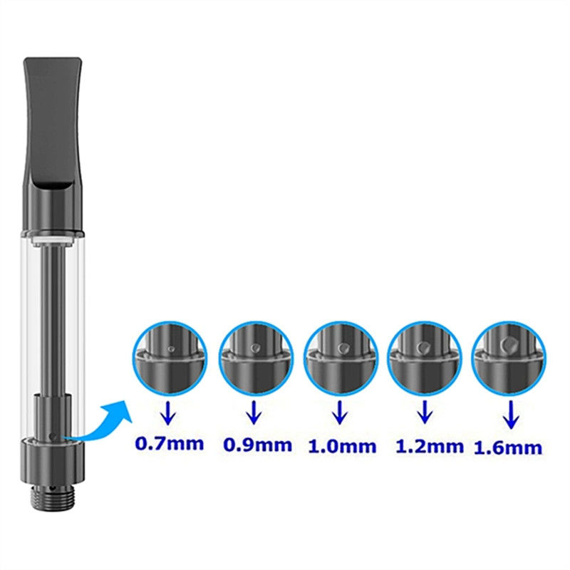 Lege Zwarte Delta 8 Delta 9 D8 D9 THC Live Resin Cartridge van 1.0mL