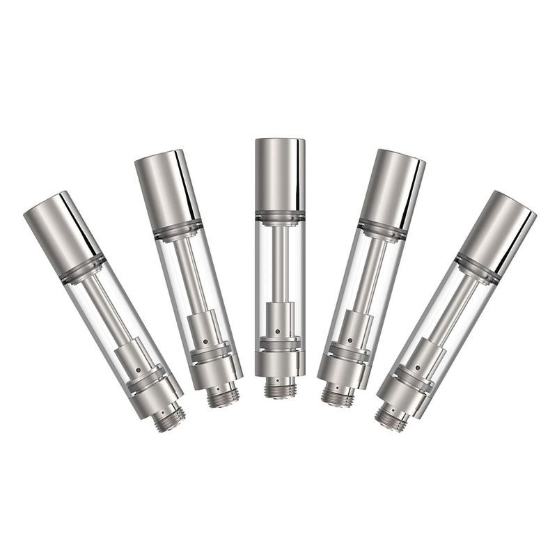 Bulk 0.5 ml 1.0 ml Wegwerp THC Delta 9 hervulbare HHC karretjes met logo