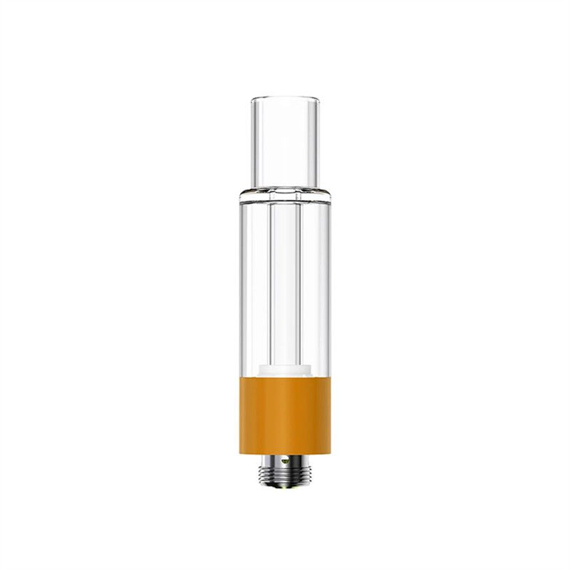 Groothandel 0.5 ml 1 ml 2 ml volle glas vape cartridge met aangepaste merknaam